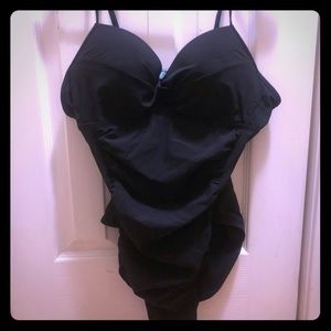 Spanx black swimsuit